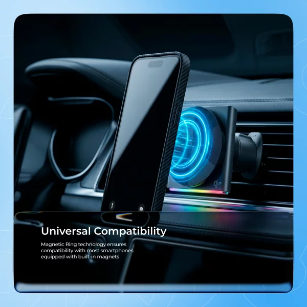 Car Mount With Wireless Charger Proove Neostorm Qi2 15W - foto 7