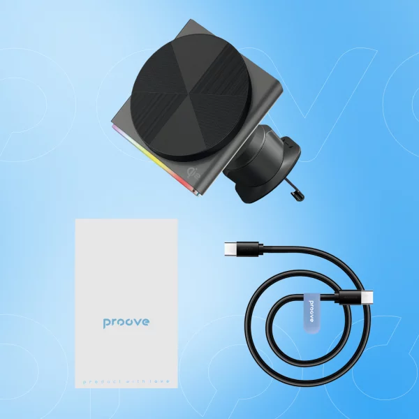 Car Mount With Wireless Charger Proove Neostorm Qi2 15W - foto 8