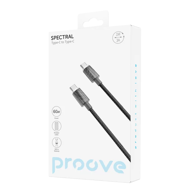 Cable Proove Spectral Type-C to Type-C (1m) - photo 1