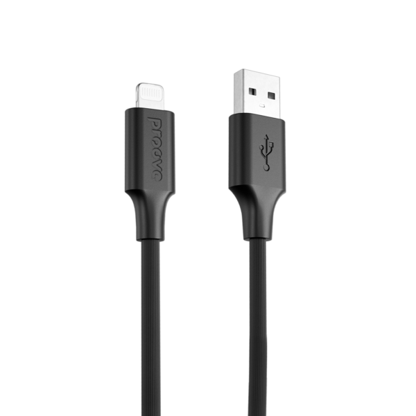 Cable Proove Striped Silicone USB to Lightning (1m)