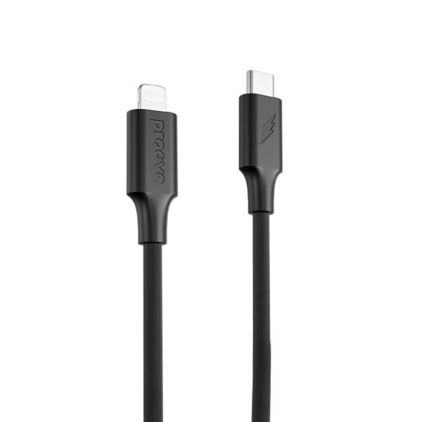 Cable Proove Striped Silicone Type-C to Lightning (1m) - Photo 2
