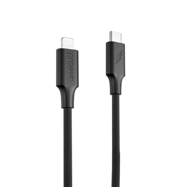 Cable Proove Striped Silicone Type-C to Lightning (1m)