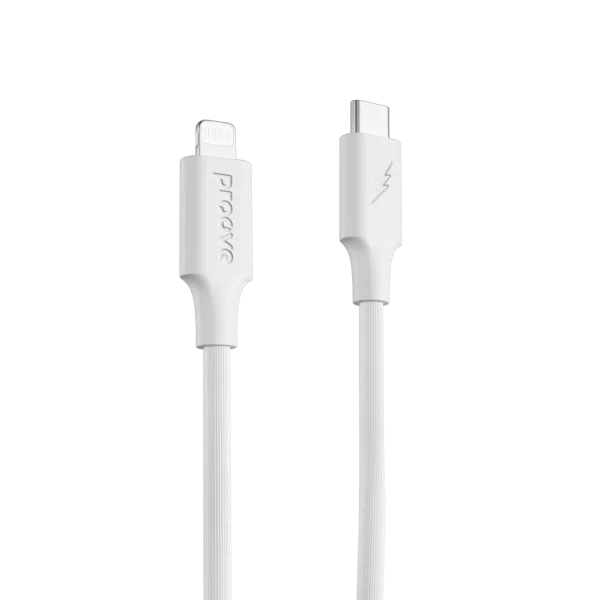 Cable Proove Striped Silicone Type-C to Lightning (1m)