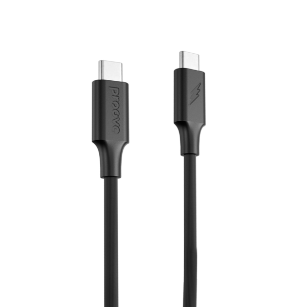 Cable Proove Striped Silicone Type-C to Type-C 60W (1m) - Photo 2