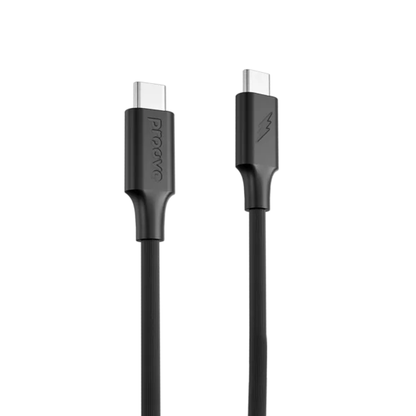 Cable Proove Striped Silicone Type-C to Type-C 60W (1m)