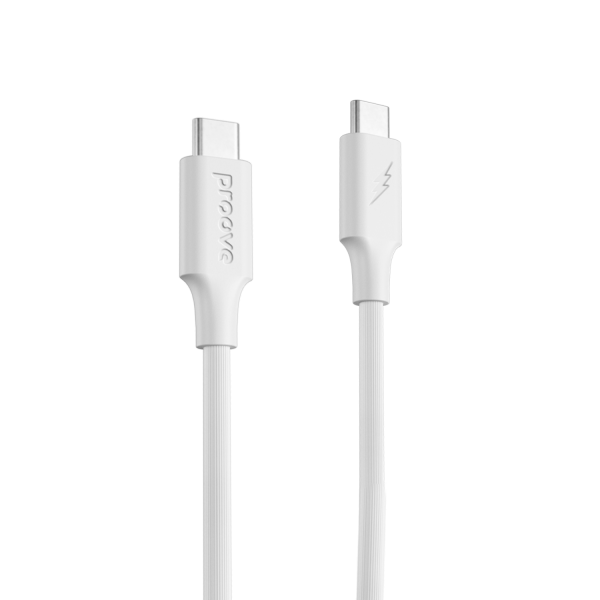 Cable Proove Striped Silicone Type-C to Type-C 60W (1m) - Photo 2