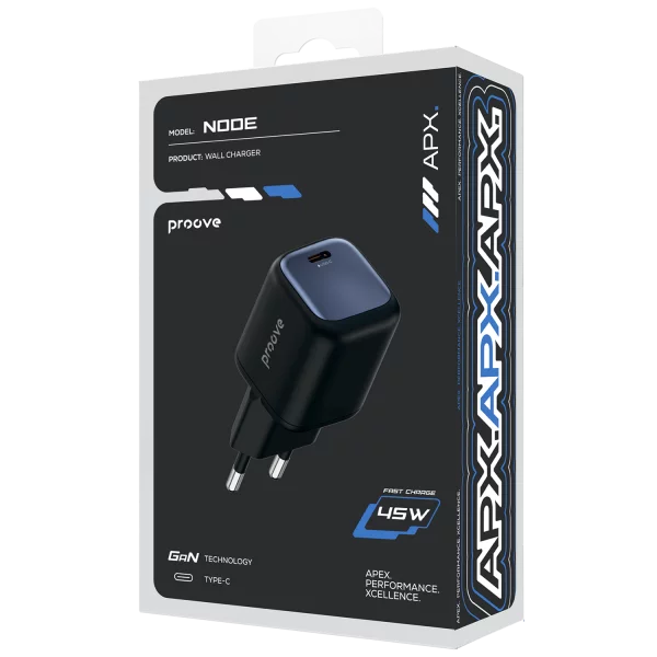 Wall Charger Proove APX Node 45W GaN (Type-C) - foto 4