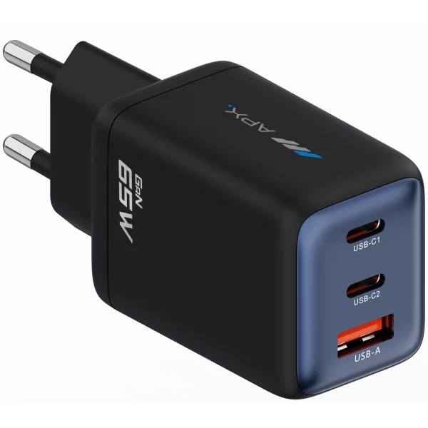 Wall Charger Proove APX Node 65W GaN (2*Type-C +USB) - photo 1