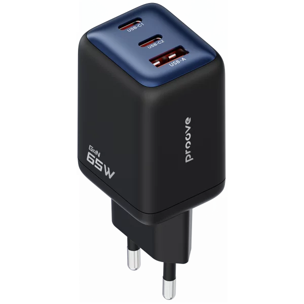 Wall Charger Proove APX Node 65W GaN (2*Type-C +USB) - photo 2