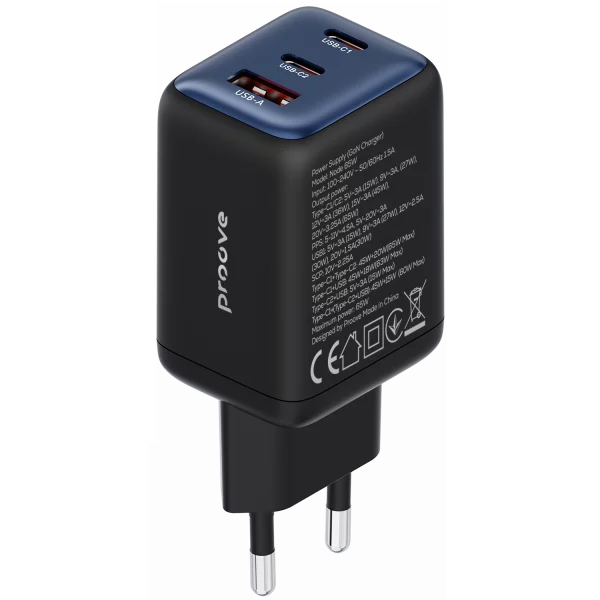 Wall Charger Proove APX Node 65W GaN (2*Type-C +USB) - photo 3
