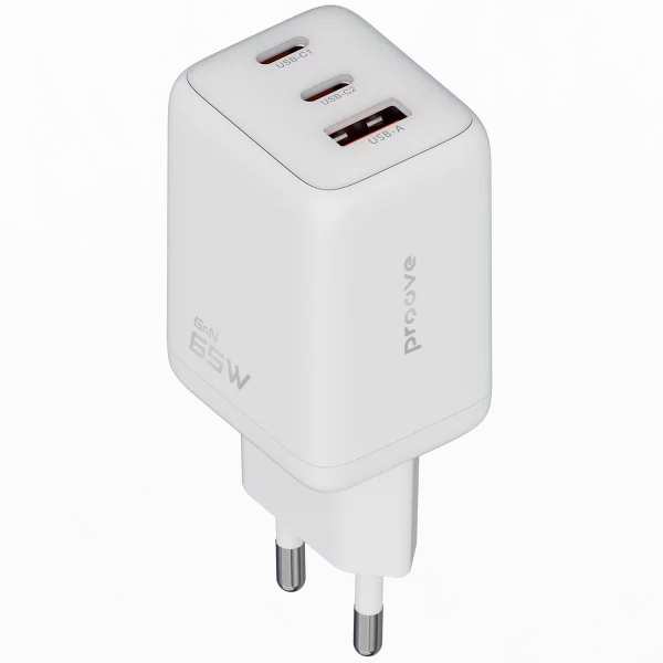 Wall Charger Proove APX Node 65W GaN (2*Type-C +USB) - photo 2