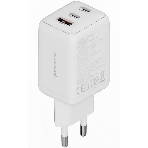 Wall Charger Proove APX Node 65W GaN (2*Type-C +USB) - photo 3