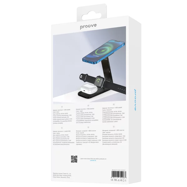 Wireless charger Proove Energy Fold 3 in 1 - Photo 5