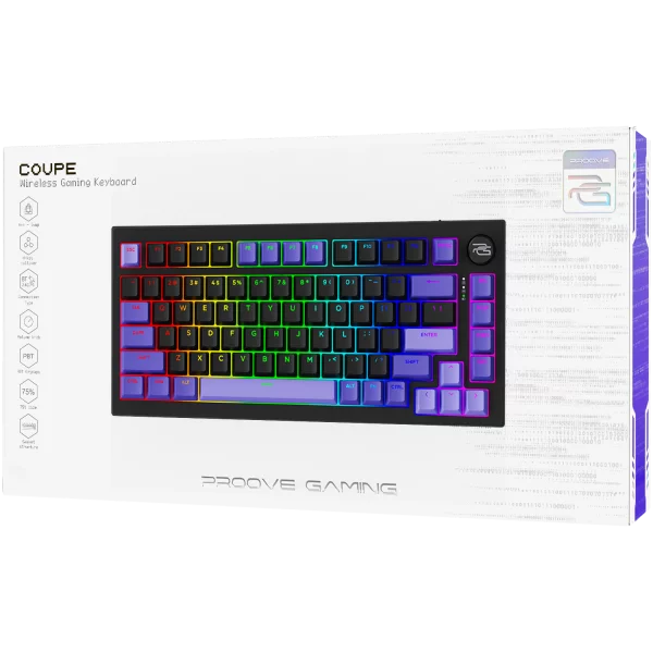 Wireless Keyboard Proove Gaming Coupe (English Layout) - Photo 7