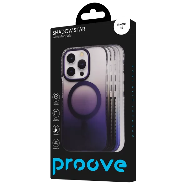 Proove Shadow Star Case with Magnetic Ring iPhone 14 - Photo 3