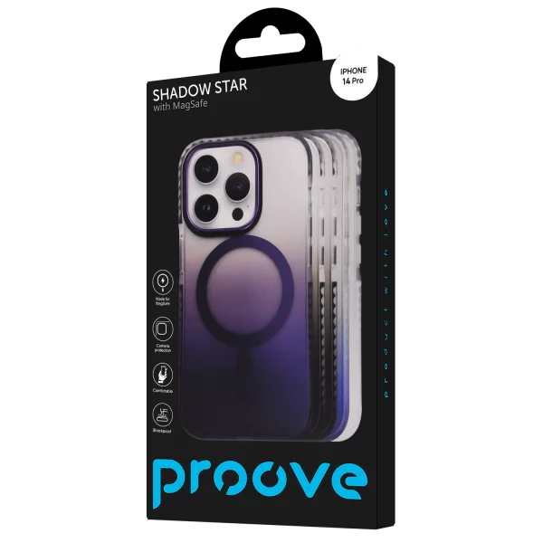 Proove Shadow Star Case with Magnetic Ring iPhone 14 Pro - Photo 2
