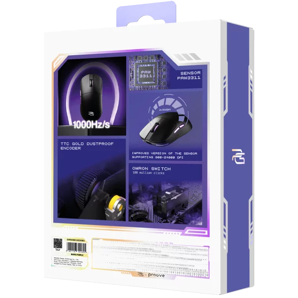 Дротова ігрова миша Proove Gaming Superfight Wired - фото 5