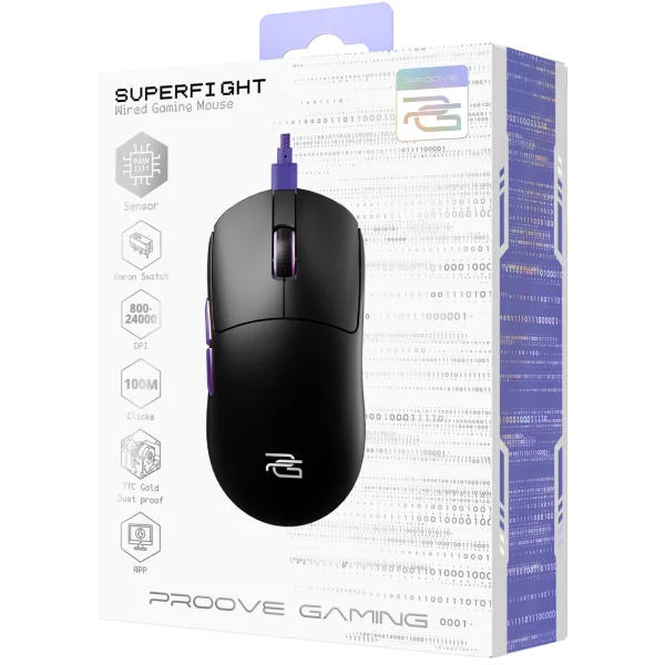 Дротова ігрова миша Proove Gaming Superfight Wired - фото 4