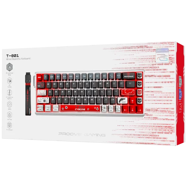 Wired Magnetic Keyboard Proove Gaming T-801 - photo 9
