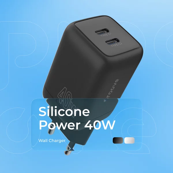 Wall Charger Proove Silicone Power 40W (Type-C + Type-C) - Photo 4