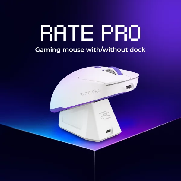 Wireless gaming mouse Proove Rate Pro with Charging Dock - Photo 5