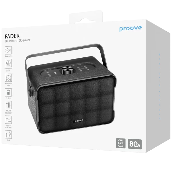 Портативна Акустика Proove Fader 80W (APP) - фото 11