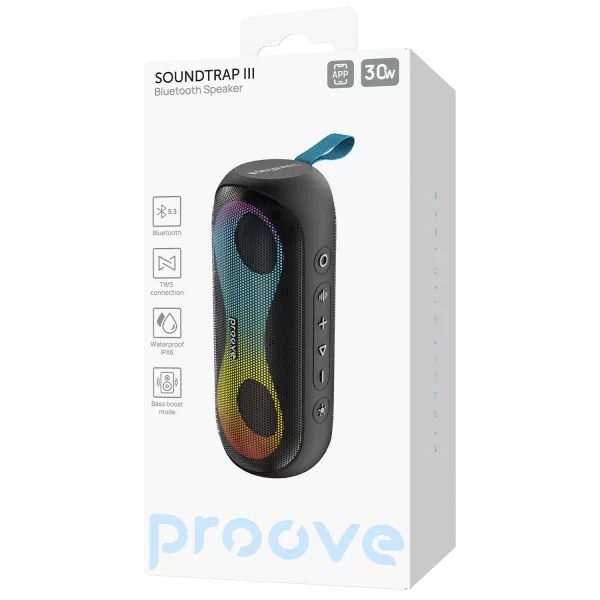 Tragbarer Lautsprecher Proove SoundTrap III 30W (APP) - Foto 5