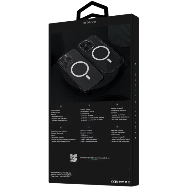 Proove Crystal Case with Magnetic Ring iPhone 17 Pro Max - foto 3