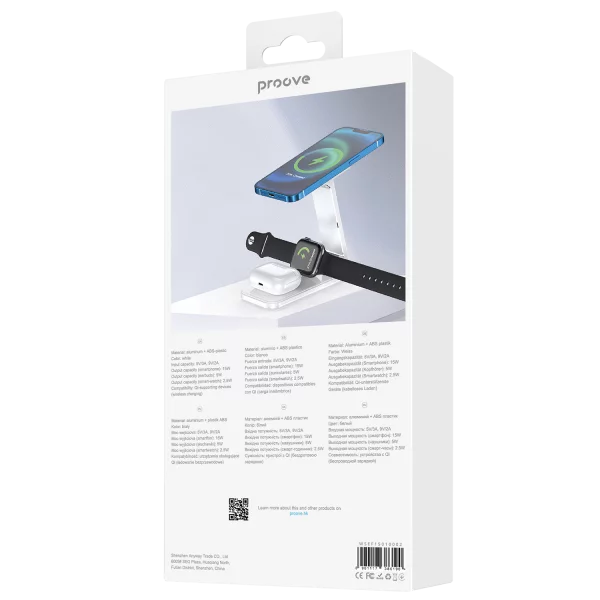 Wireless charger Proove Energy Fold 3 in 1 - Photo 5
