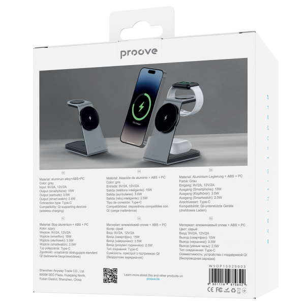 Wireless charger Proove Omni Power 3 in 1 - Photo 1