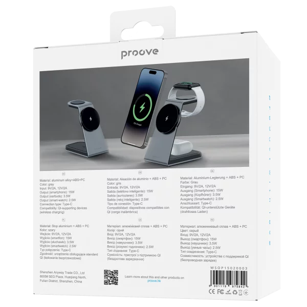 Wireless charger Proove Omni Power 3 in 1 - Photo 2