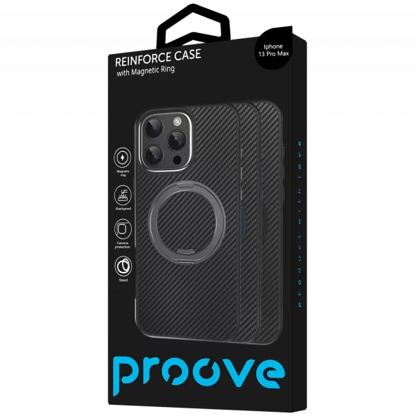 Proove Reinforce Case with Magnetic Ring iPhone 13 Pro Max - Foto 2