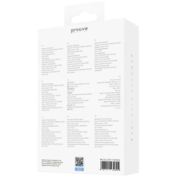 Wall Charger Proove Slender 30W (Type-C + USB) - Photo 2