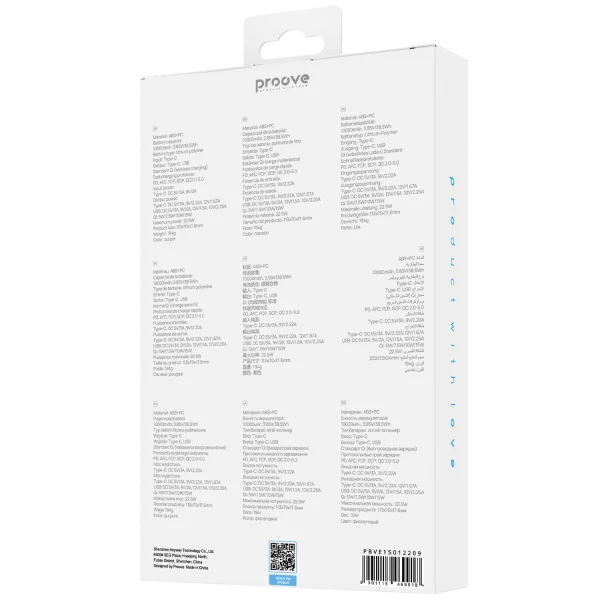 Powerbank Proove Vibe Energy Plus 22,5W 10000mAh - Foto 3