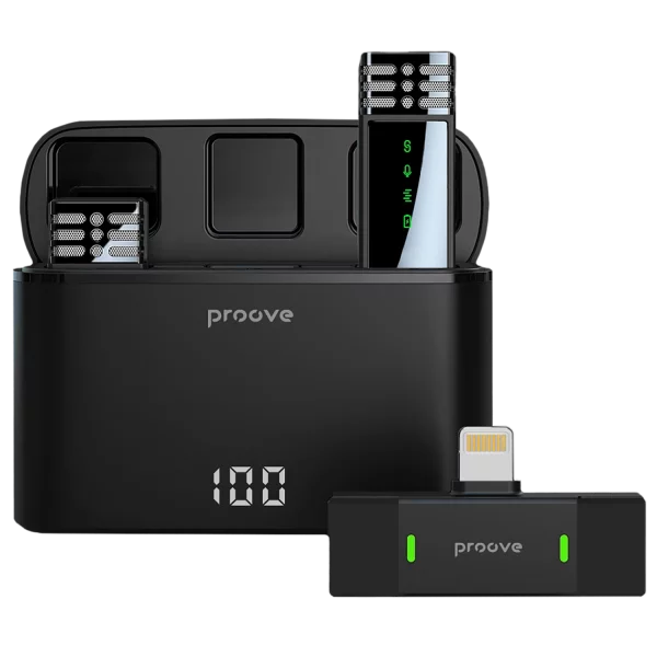 Wireless Microphone Proove Record Lightning