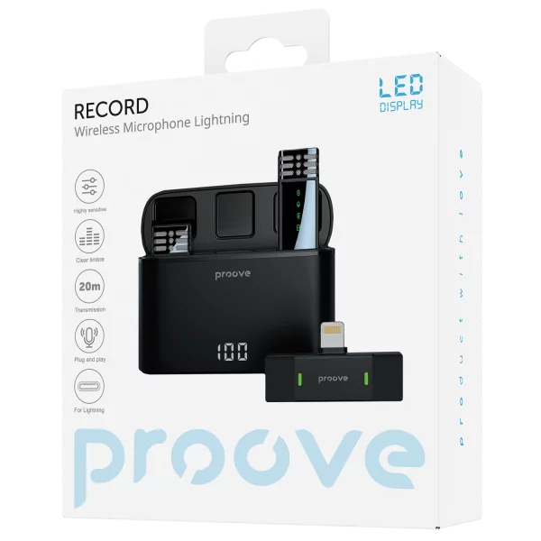 Wireless Microphone Proove Record Lightning - Photo 1